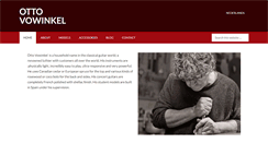 Desktop Screenshot of ottovowinkel.com